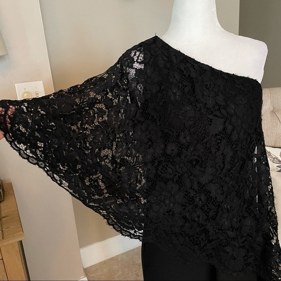 Nanette lapore one shoulder lace dressBlack size 6 - Picture 5 of 12